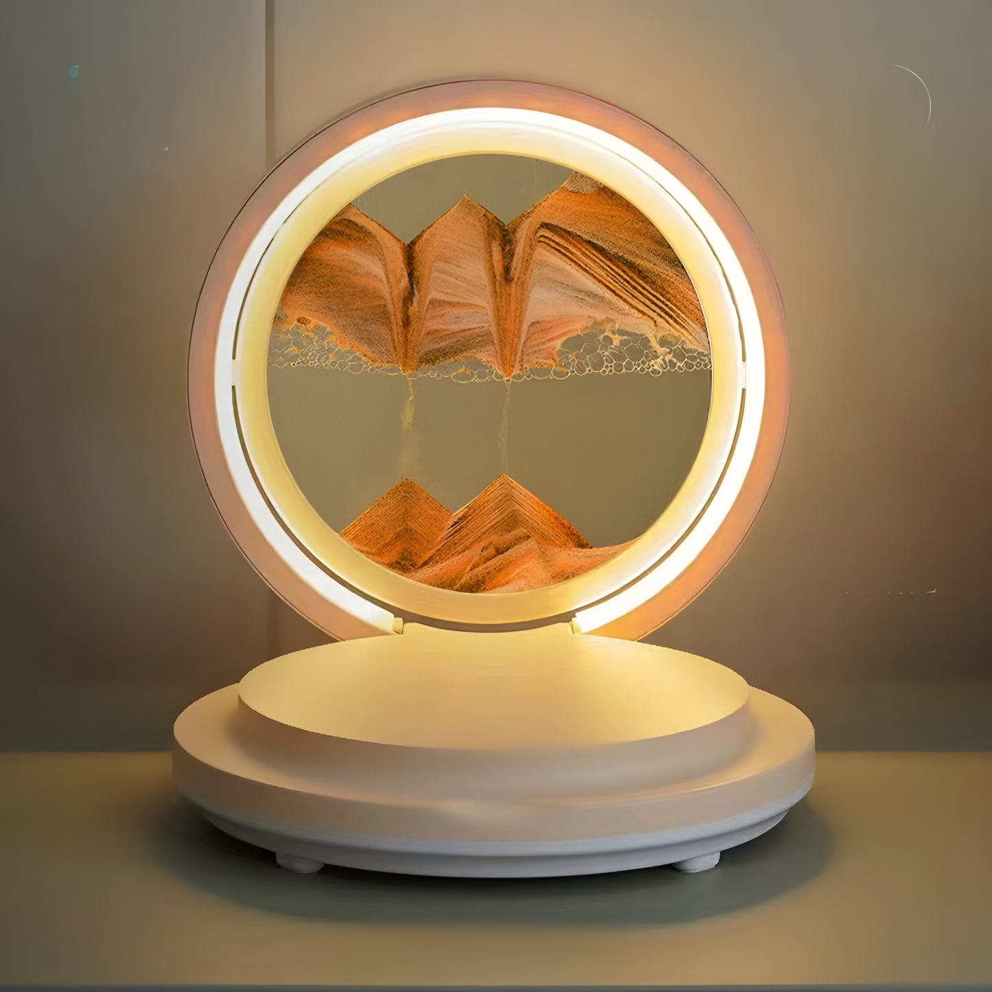 Hourglass Lamp