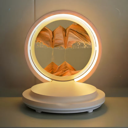 Hourglass Lamp