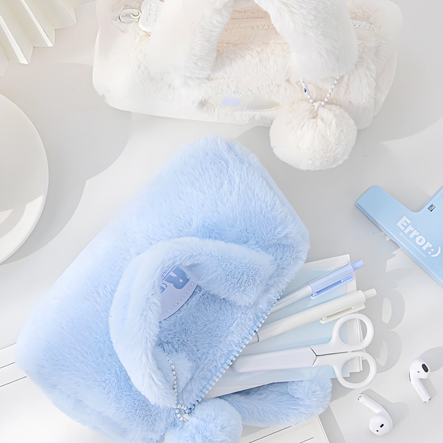 Pencil Case Fluffy Bag