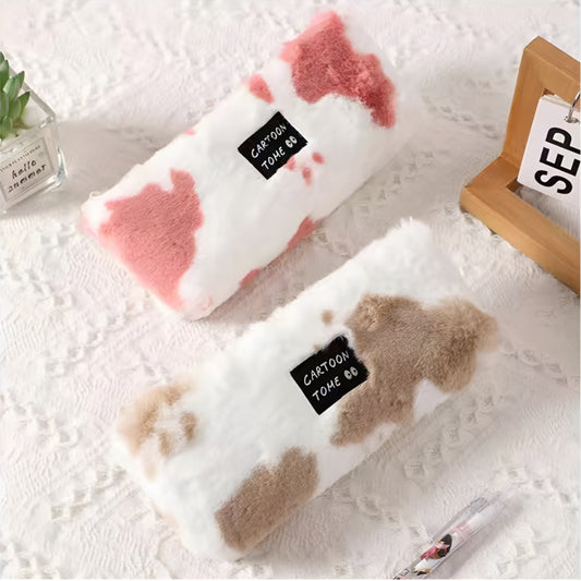 Pencil Case Cow Pattern
