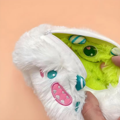 Pencil Case Fluffy Monster