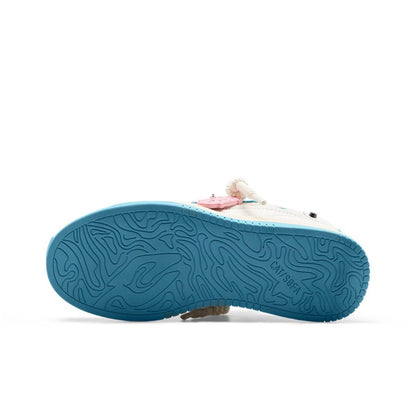 CatSofa Wave001 White-Blue
